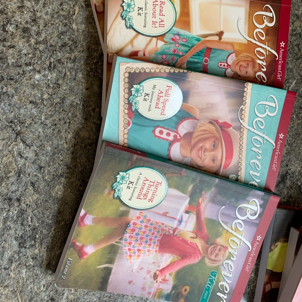 Set of 3 American Girl Kit books